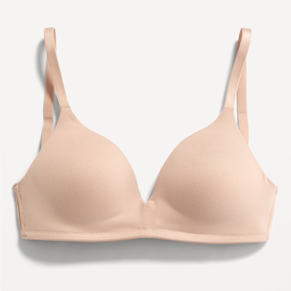 Full-Coverage Molded Wireless Bra